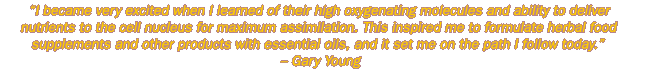 Gary Young testimonial
